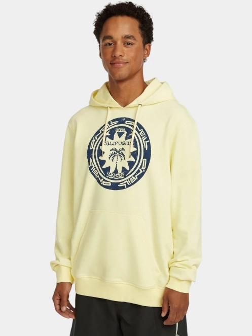O'Neill O'Neill Musthave Graphic Hoodie férfi kapucnis pulóver sárga színben 2