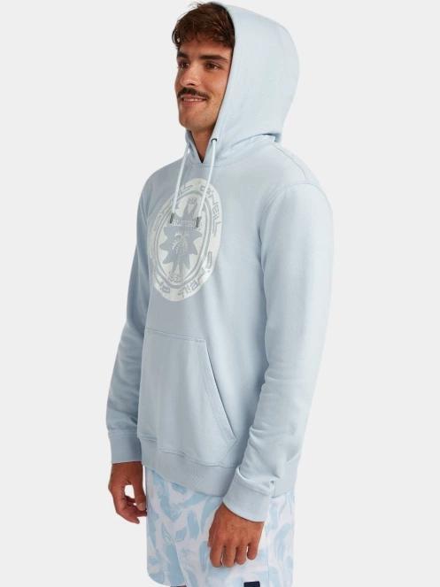 O'Neill O'Neill Musthave Graphic Hoodie férfi kapucnis pulóver világoskék színben 4