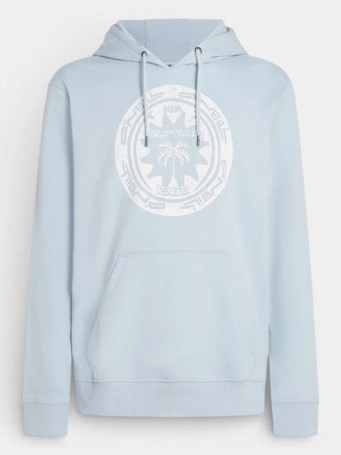 O'Neill O'Neill Musthave Graphic Hoodie férfi kapucnis pulóver világoskék színben 7