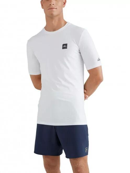 O'Neill Cube S/Slv Skins férfi rövid ujjú lycra fehér színben 2
