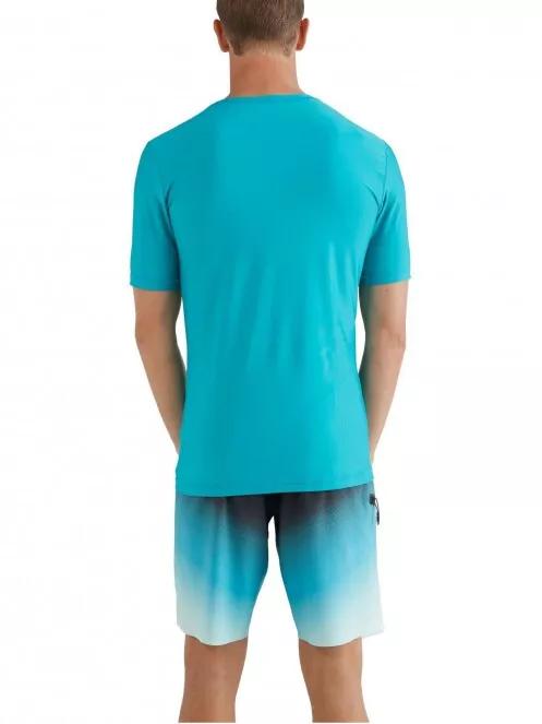 O'Neill Cube S/Slv Skins férfi rövid ujjú lycra zöld színben 3