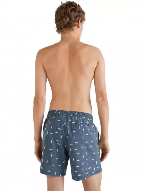 O'Neill Mini Print Shorts férfi fürdőnadrág kék színben 3