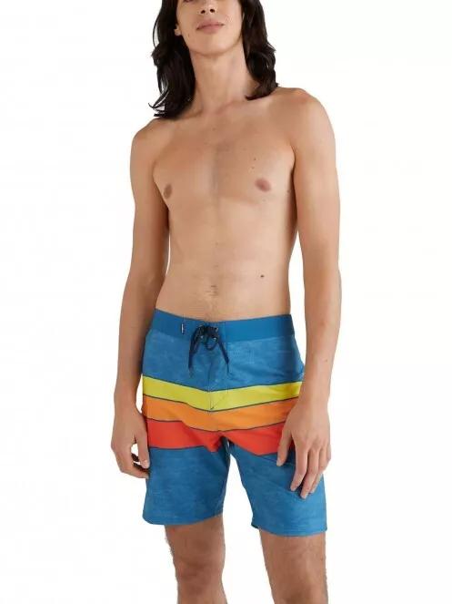 O'Neill Hyperfreak Heist Line Boardshorts férfi fürdőnadrág kék színben 2