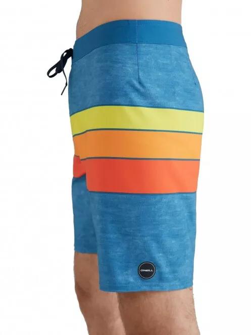 O'Neill Hyperfreak Heist Line Boardshorts férfi fürdőnadrág kék színben 4