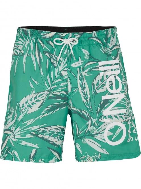 O'Neill Cali Floral 16'' Swim Shorts férfi fürdőnadrág zöld színben 2