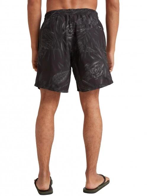 O'Neill Cali Floral 16'' Swim Shorts férfi fürdőnadrág fekete színben 3