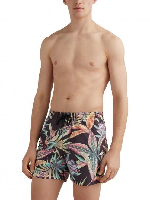 O'Neill Cali Print 15'' Swim Shorts férfi fürdőnadrág fekete színben 2