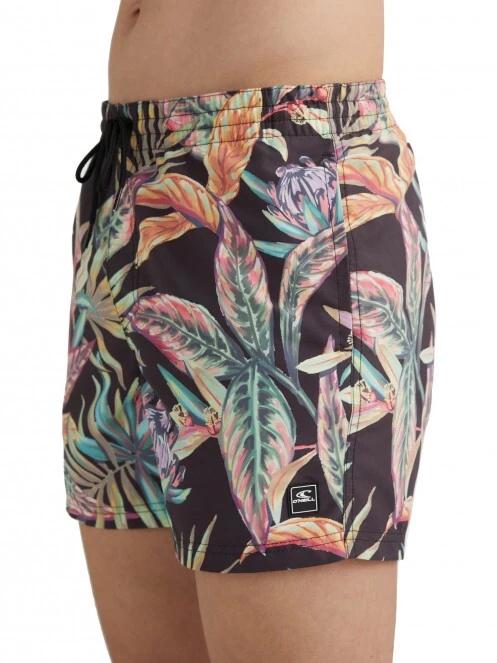 O'Neill Cali Print 15'' Swim Shorts férfi fürdőnadrág fekete színben 4