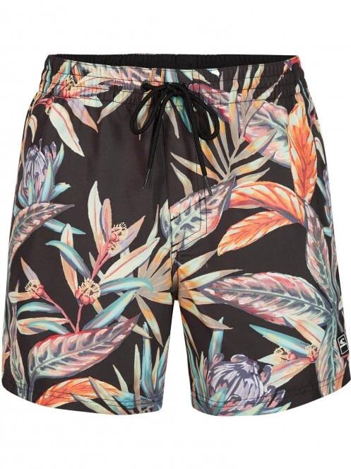 O'Neill Cali Print 15'' Swim Shorts férfi fürdőnadrág fekete színben 5