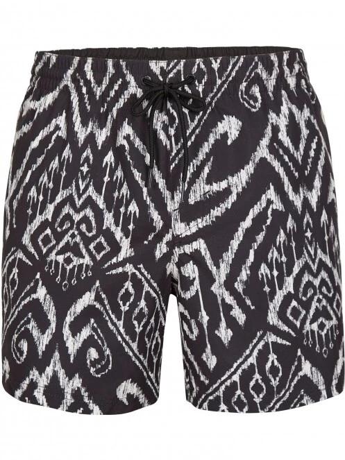 O'Neill Cali Print 15'' Swim Shorts férfi fürdőnadrág fekete színben 5