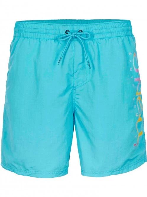 O'Neill Cali Melted Print 16'' Swim Shorts férfi fürdőnadrág világoskék színben 2