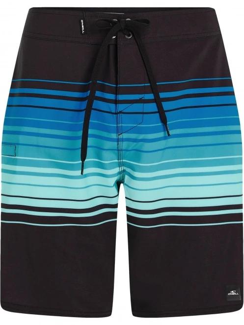 O'Neill Hyperfreak Heat Stripe Line 19'' Boardshorts férfi boardshort kék színben 7