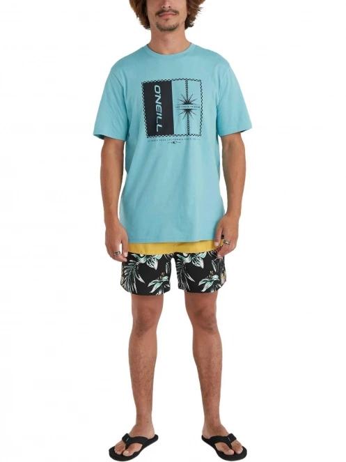 O'Neill Mix & Match Cali Block 15'' Swim Shorts férfi beach short világoskék színben 4