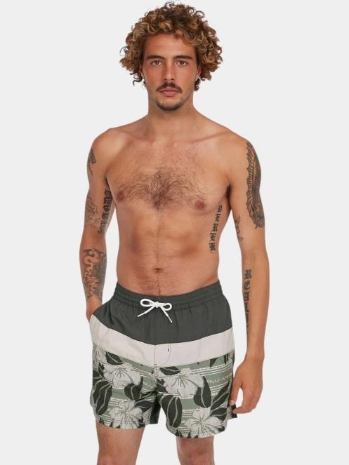 O'Neill O'Neill Cali Block 15'' Swimshorts férfi beach short oliva színben 2
