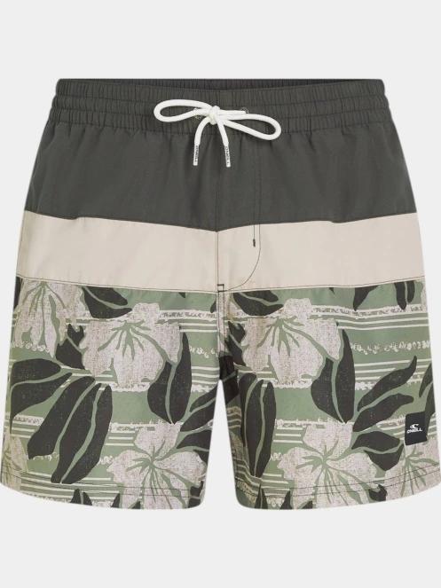 O'Neill O'Neill Cali Block 15'' Swimshorts férfi beach short oliva színben 6