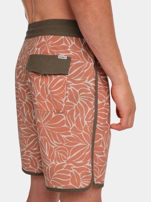 O'Neill Cruzer Scallop 18 férfi boardshort barna színben 7