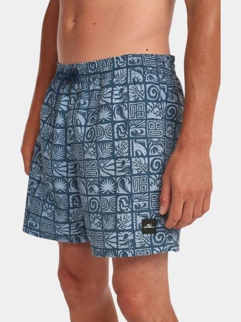 O'Neill O'Neill Print 16'' Swimshorts férfi fürdőnadrág kék színben 4