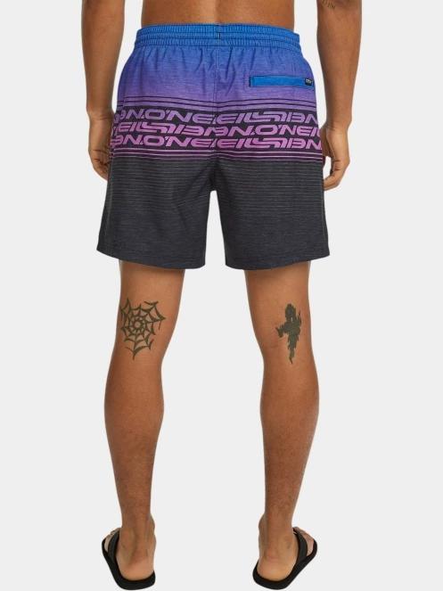 O'Neill O'Neill Logo Stripe 16'' Swimshorts férfi fürdőnadrág kék színben 3