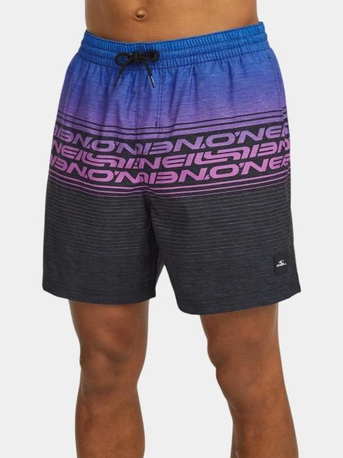 O'Neill O'Neill Logo Stripe 16'' Swimshorts férfi fürdőnadrág kék színben 4