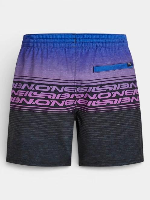 O'Neill O'Neill Logo Stripe 16'' Swimshorts férfi fürdőnadrág kék színben 7