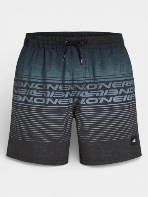 O'Neill O'Neill Logo Stripe 16'' Swimshorts férfi fürdőnadrág szürke színben 6