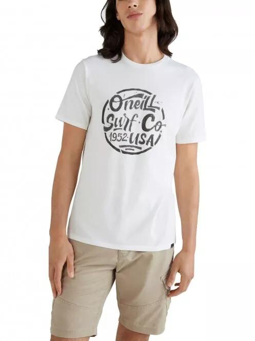 O'Neill Surf T-Shirt férfi rövid ujjú póló fehér színben 2