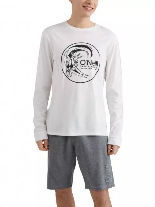 O'Neill O'Riginal  T-Shirt férfi hosszú ujjú póló fehér színben 2