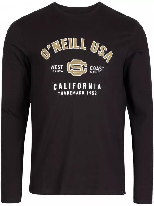 O'Neill State L/Slv T-Shirt férfi hosszú ujjú póló fekete színben 4
