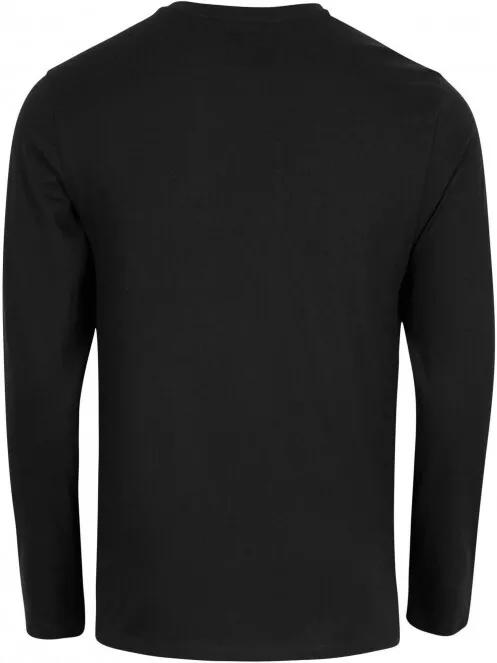 O'Neill State L/Slv T-Shirt férfi hosszú ujjú póló fekete színben 5