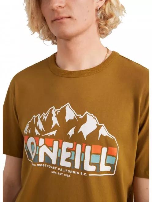 O'Neill Outdoor T-Shirt férfi rövid ujjú póló barna színben 4