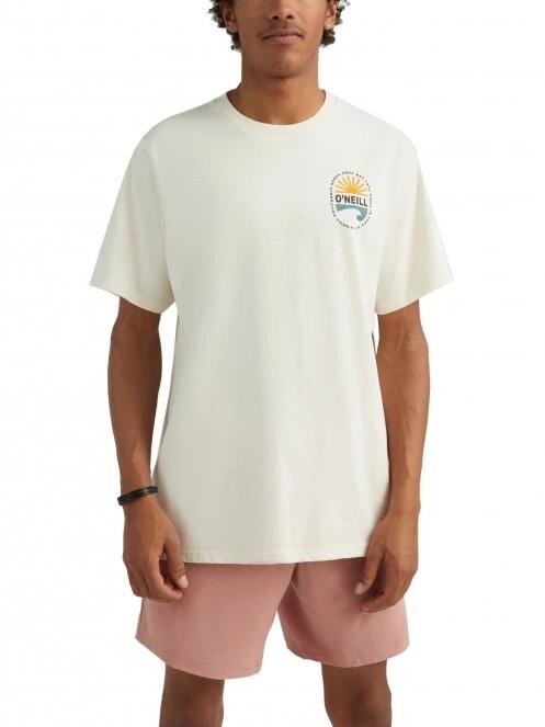 O'Neill Vinas T-Shirt férfi rövid ujjú póló fehér színben 2