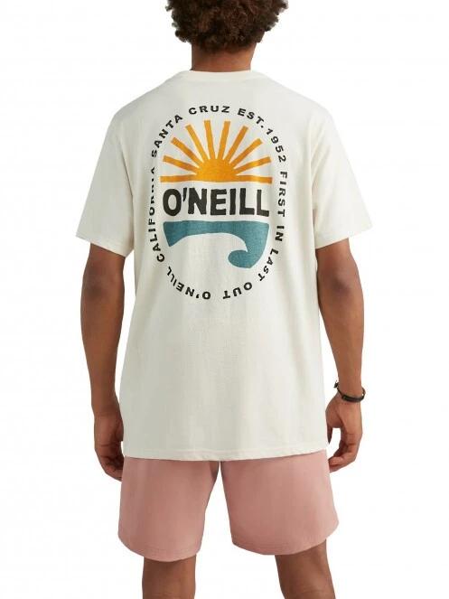O'Neill Vinas T-Shirt férfi rövid ujjú póló fehér színben 3
