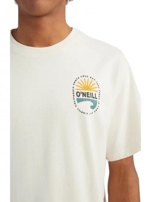 O'Neill Vinas T-Shirt férfi rövid ujjú póló fehér színben 4