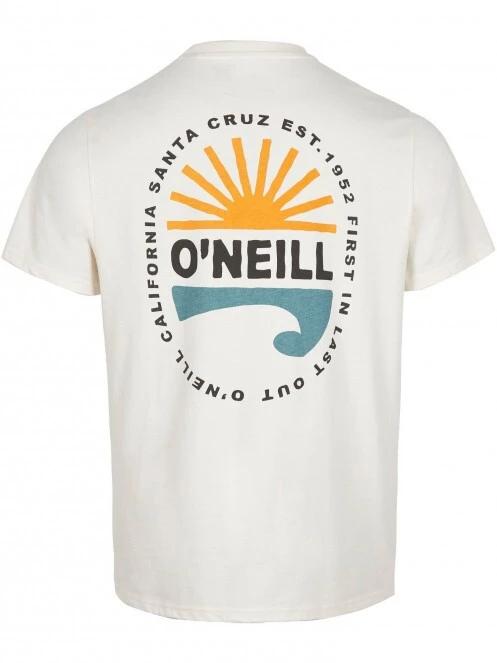 O'Neill Vinas T-Shirt férfi rövid ujjú póló fehér színben 7