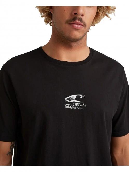 O'Neill Hyperfreak T-Shirt férfi rövid ujjú póló fekete színben 5