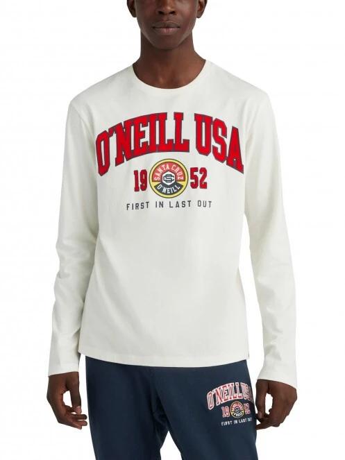 O'Neill State L/Slv T-Shirt férfi hosszú ujjú póló fehér színben 2