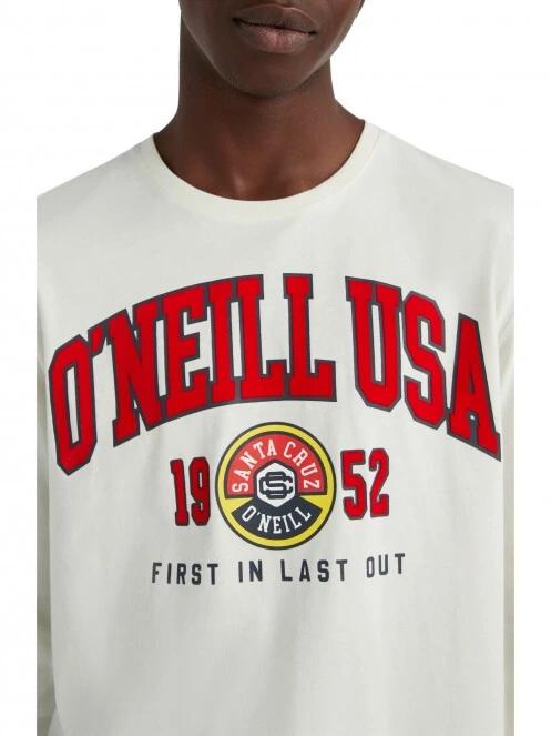 O'Neill State L/Slv T-Shirt férfi hosszú ujjú póló fehér színben 4