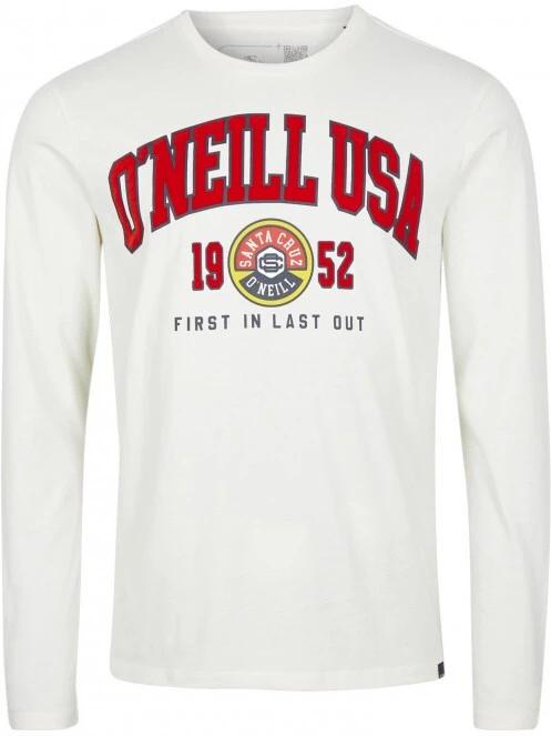 O'Neill State L/Slv T-Shirt férfi hosszú ujjú póló fehér színben 6