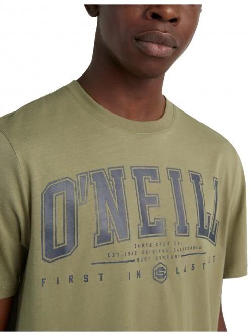 O'Neill State Muir T-Shirt férfi rövid ujjú póló oliva színben 4