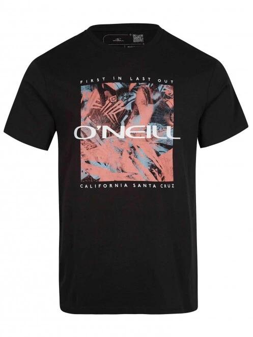 O'Neill Crazy T-Shirt férfi rövid ujjú póló fekete színben 5