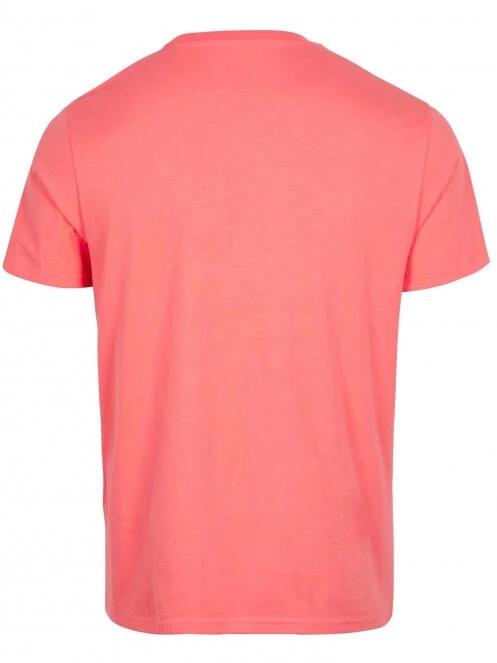 O'Neill Thayer T-Shirt férfi rövid ujjú póló rózsaszín színben 7