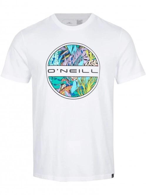 O'Neill Seareef T-Shirt férfi rövid ujjú póló fehér színben 6