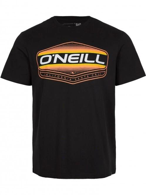 O'Neill Warnell T-Shirt férfi rövid ujjú póló fekete színben 6