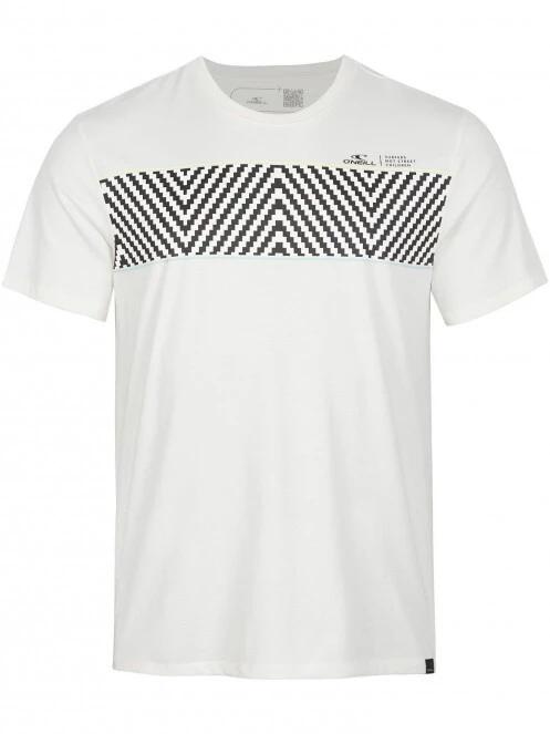 O'Neill Snsc Band T-Shirt férfi rövid ujjú póló fehér színben 2