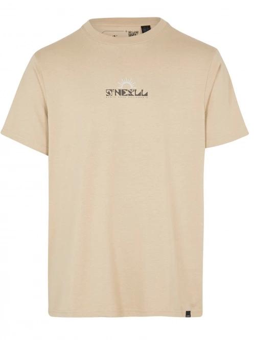 O'Neill Aguazul T-Shirt férfi rövid ujjú póló homok színben 6