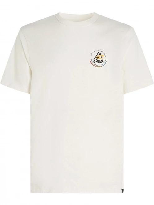 O'Neill Trvlr Back Print T-Shirt férfi rövid ujjú póló fehér színben 6