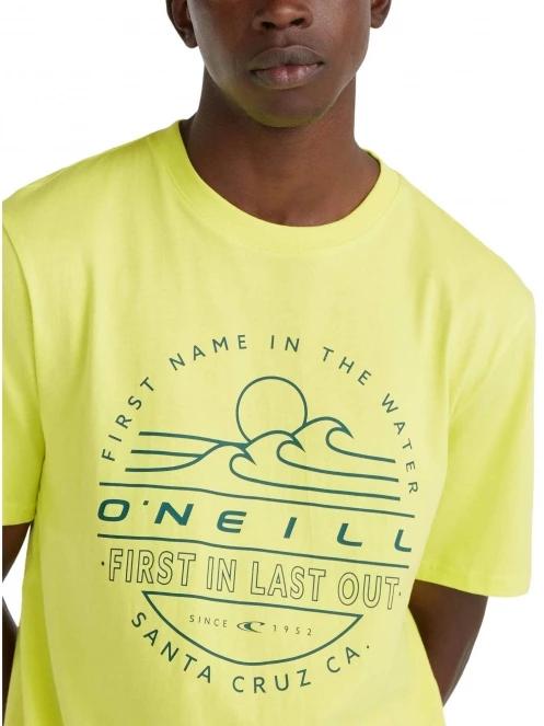 O'Neill Jack O'Neill Muir T-Shirt férfi rövid ujjú póló sárga színben 5