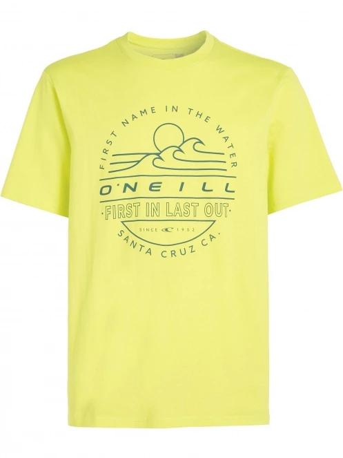 O'Neill Jack O'Neill Muir T-Shirt férfi rövid ujjú póló sárga színben 6