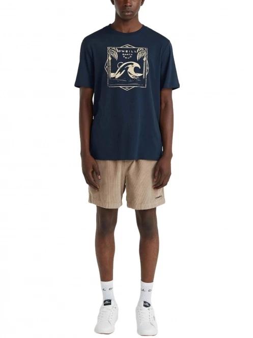 O'Neill Mix & Match Wave T-Shirt férfi rövid ujjú póló sötétkék színben 4
