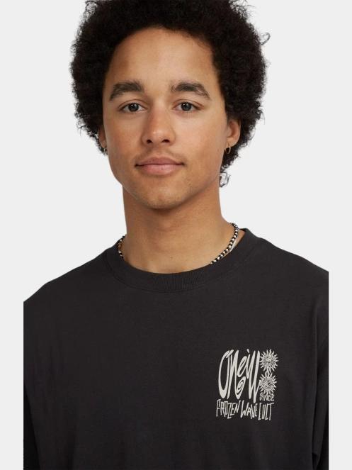O'Neill Surf Heroes Graphic T-Shirt férfi rövid ujjú póló fekete színben 4